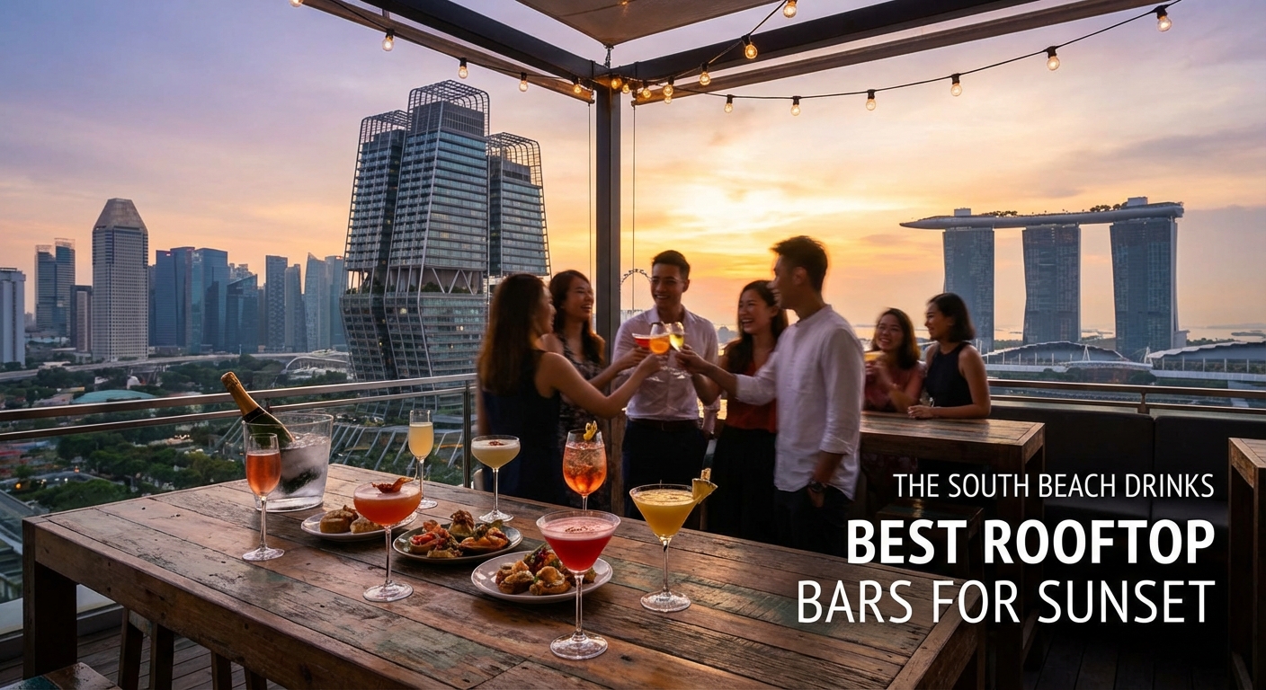 Where to Find the Best Rooftop Bars Near South Beach for Sunset Drinks - Illustration 1