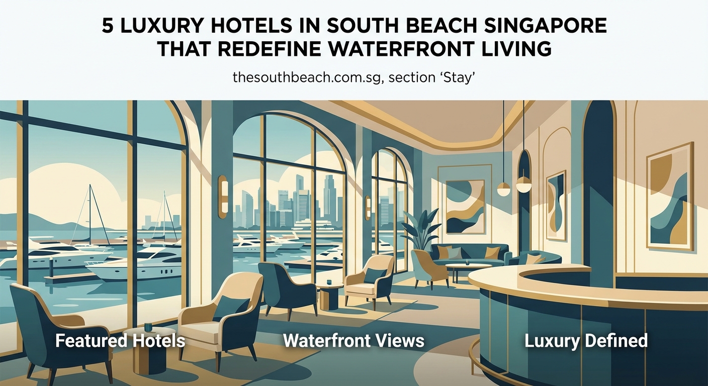 5 Luxury Hotels in South Beach Singapore That Redefine Waterfront Living — image 1