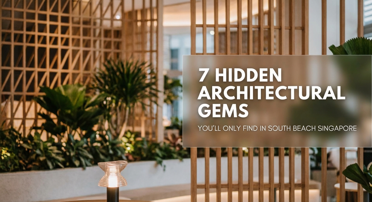 7 Hidden Architectural Gems You'll Only Find in South Beach Singapore — 1