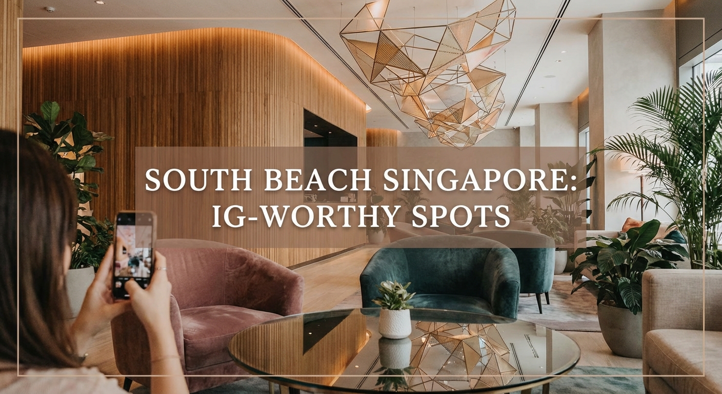 Best Instagram-Worthy Spots in South Beach Singapore - Illustration 2