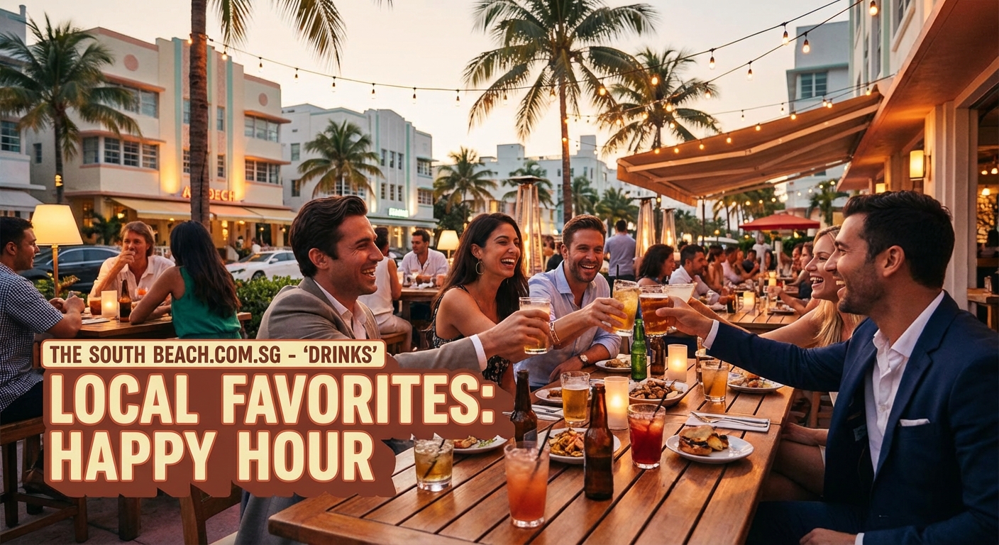 Best Happy Hour Deals at South Beach Bars That Locals Actually Go To - Illustration 2