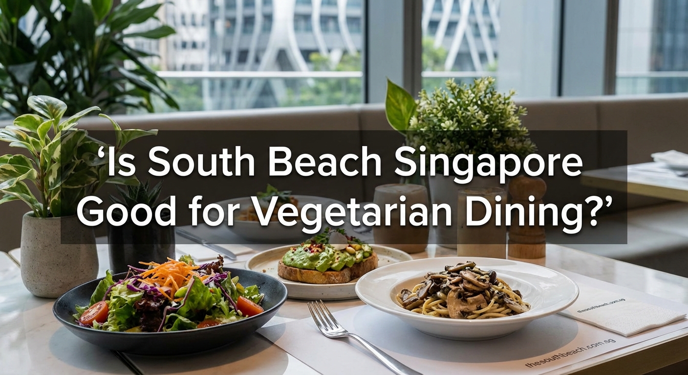 Is South Beach Singapore Good for Vegetarian Dining? — 1