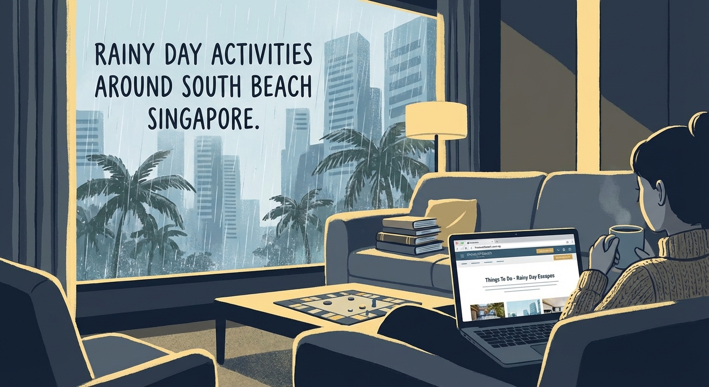 Rainy Day Activities Around South Beach Singapore — 1