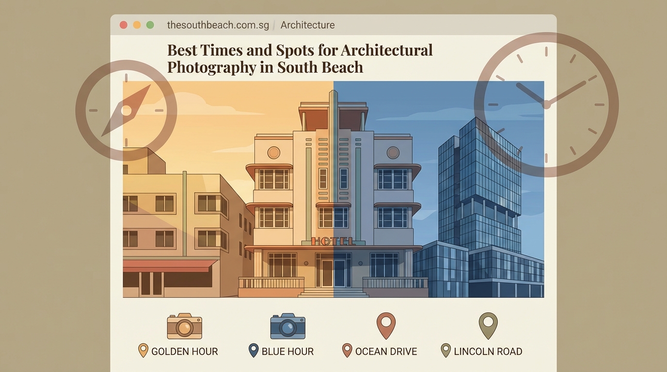 Best Times and Spots for Architectural Photography in South Beach - Illustration 1