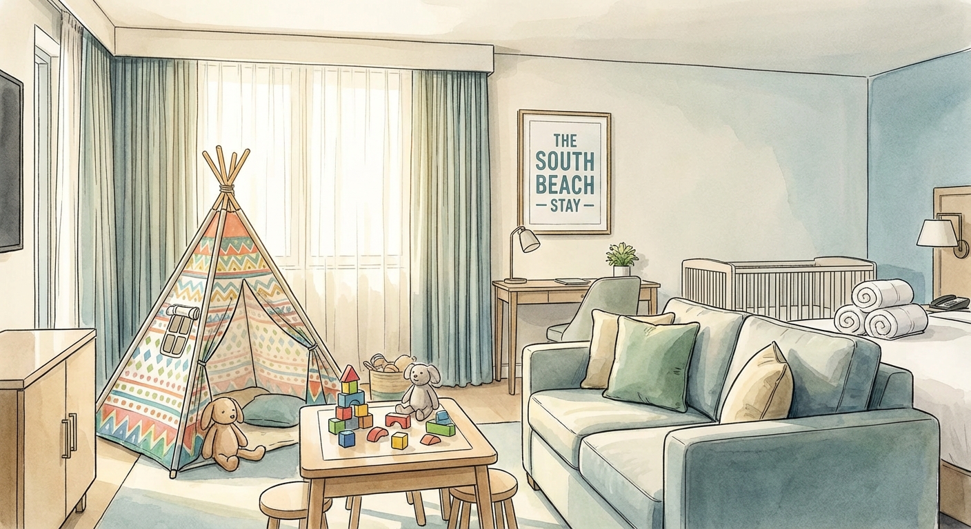 Family-Friendly Accommodations in South Beach with Kids' Amenities — image 1