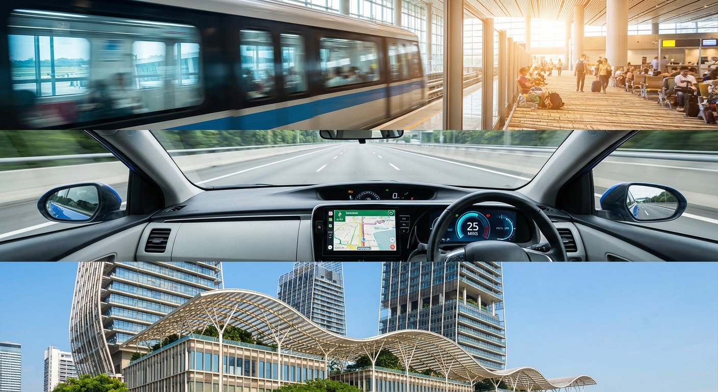 How to Get to South Beach Singapore from Changi Airport in Under 30 Minutes