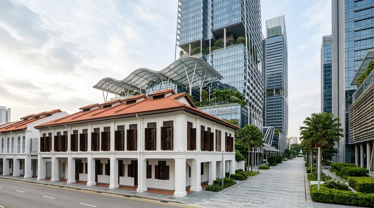Discover the Architectural Evolution of South Beach Singapore