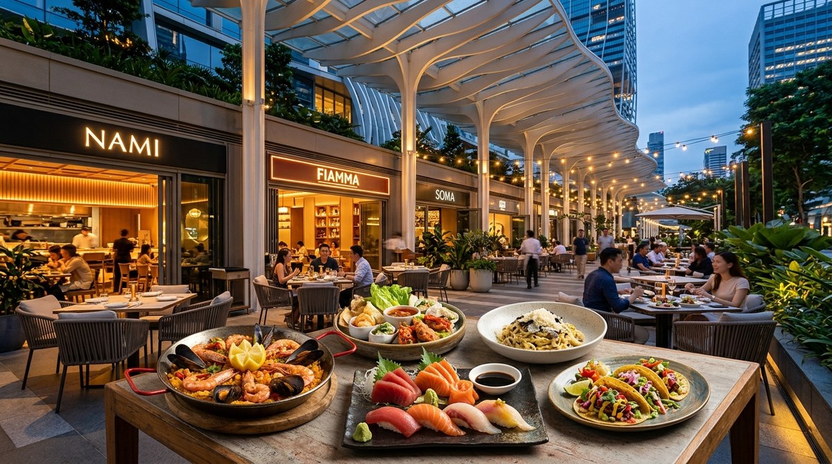 Top International Cuisine Spots to Try in South Beach Singapore